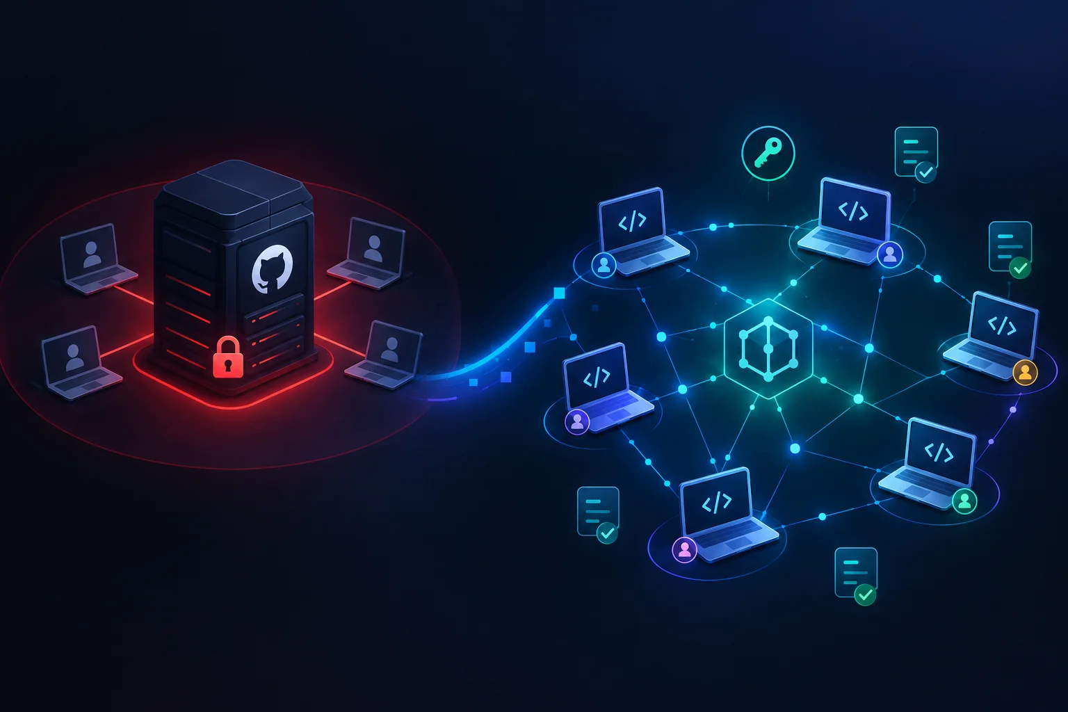Decentralized Code Collaboration: Why Open Source Needs P2P Version Control